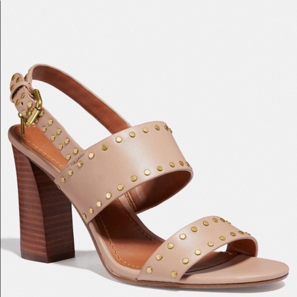 Coach Rylie Heel Sandal Size 7 US / 37.5 EU
